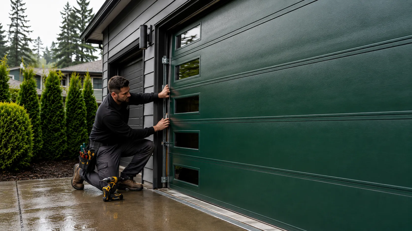 Garage Door Repair for the Houses Actually Built Here in Lenexa